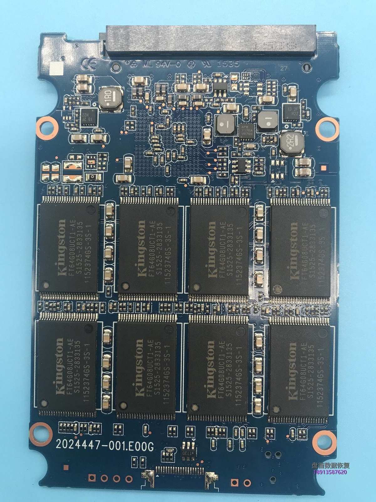 SF-2281VB4主控金士顿KC300固态硬盘损坏后变成SandForce(20026BB)0.0MB 不读盘修复