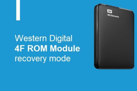 西部数据Western Digital 4F ROM模块恢复模式