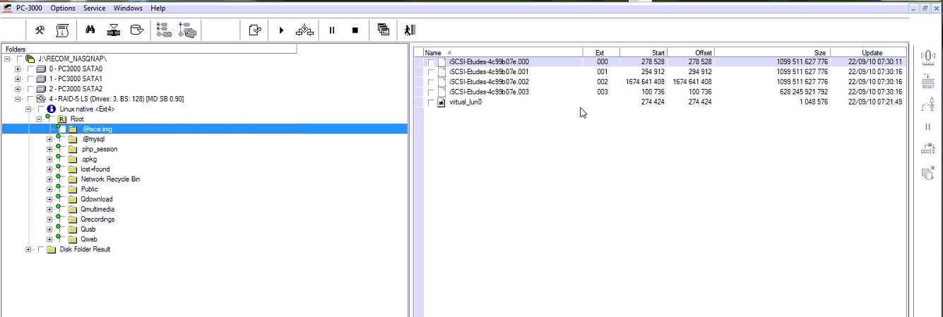如何在PC-3000 DE Data Extractor RAID Edition中安装Linux iSCSI服务器的虚拟机