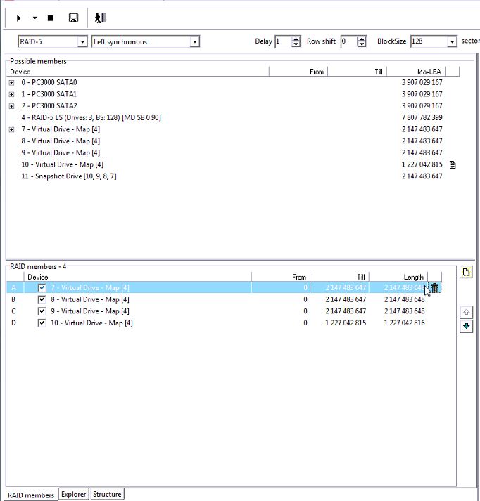 如何在PC-3000 DE Data Extractor RAID Edition中安装Linux iSCSI服务器的虚拟机