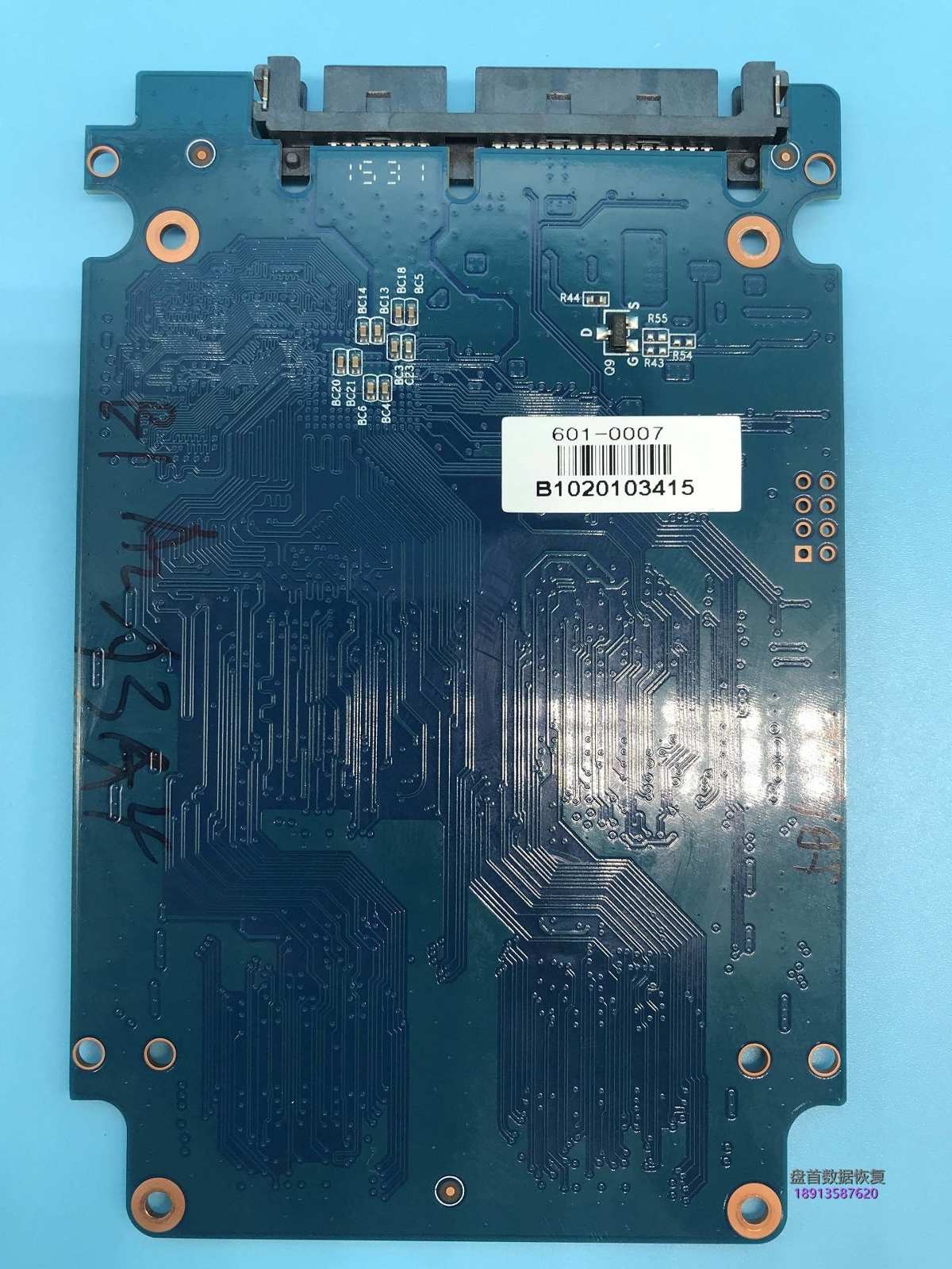 七彩虹SS150 128G SM2246XT主控掉盘掉固件无法识别不读盘数据恢复成功