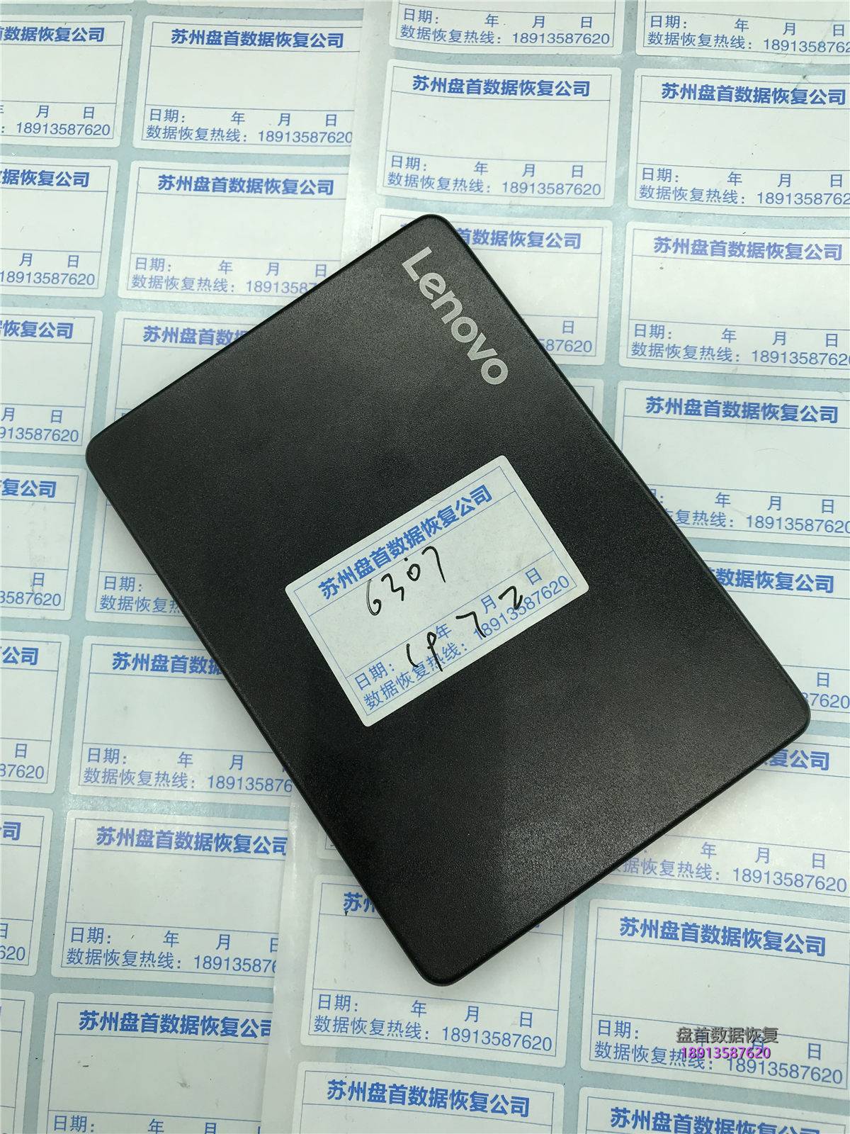 联想SL500无法识别PC3000显示BSY忙状态SM2258XT主控的SSD固态硬盘数据恢复成功