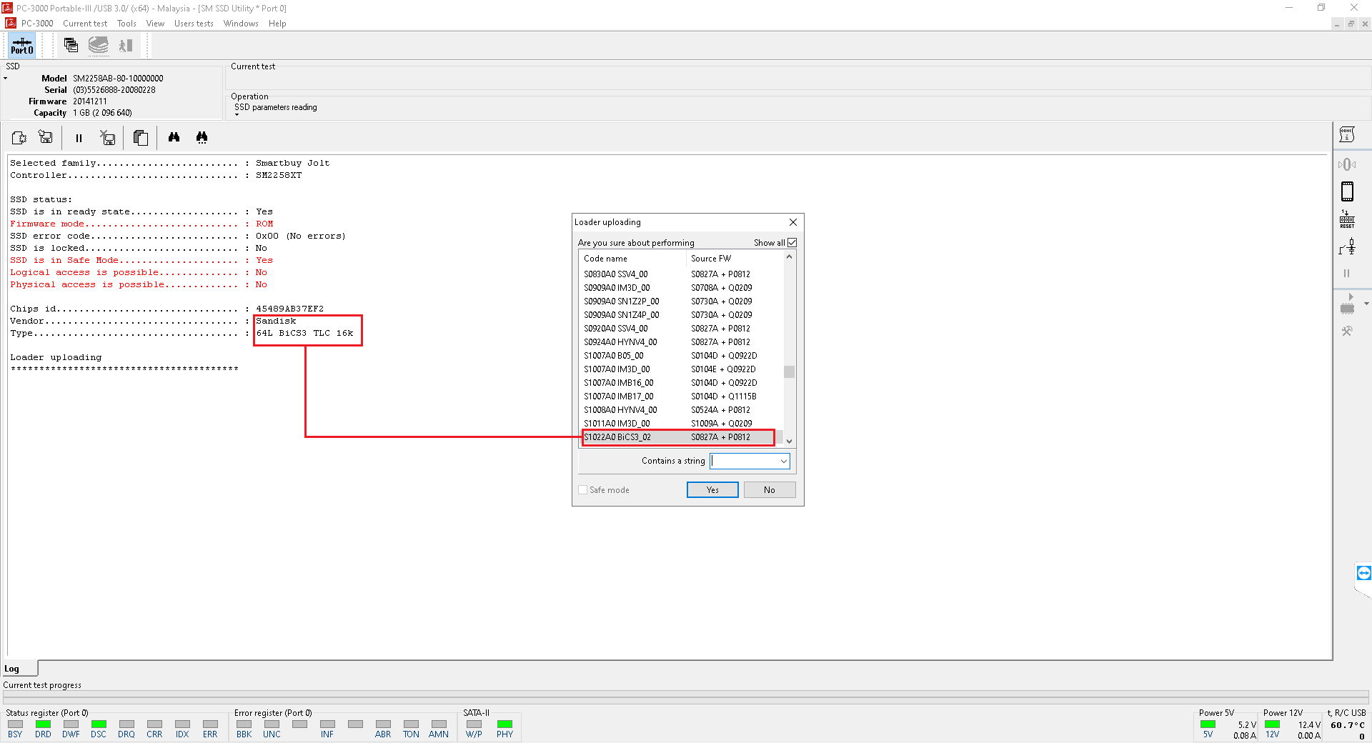 PC3000 SSD如何为 SM2258XT/SM2259XT/XT2 选择正确的loader
