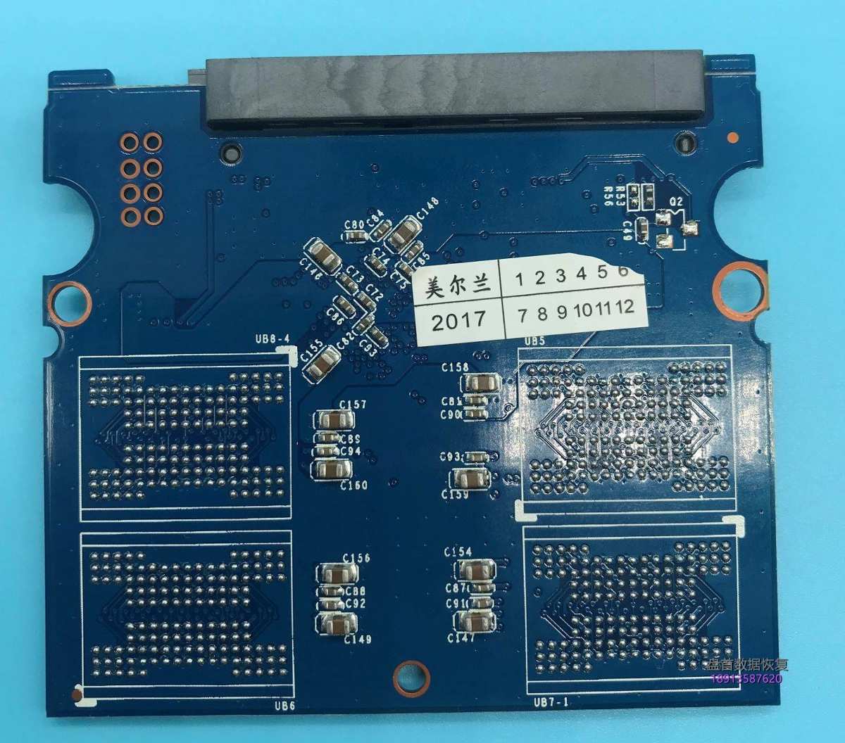SM2246XT无法识别杂牌120GSSD固态硬盘无法读取数据信管飞进销存数据库完美恢复