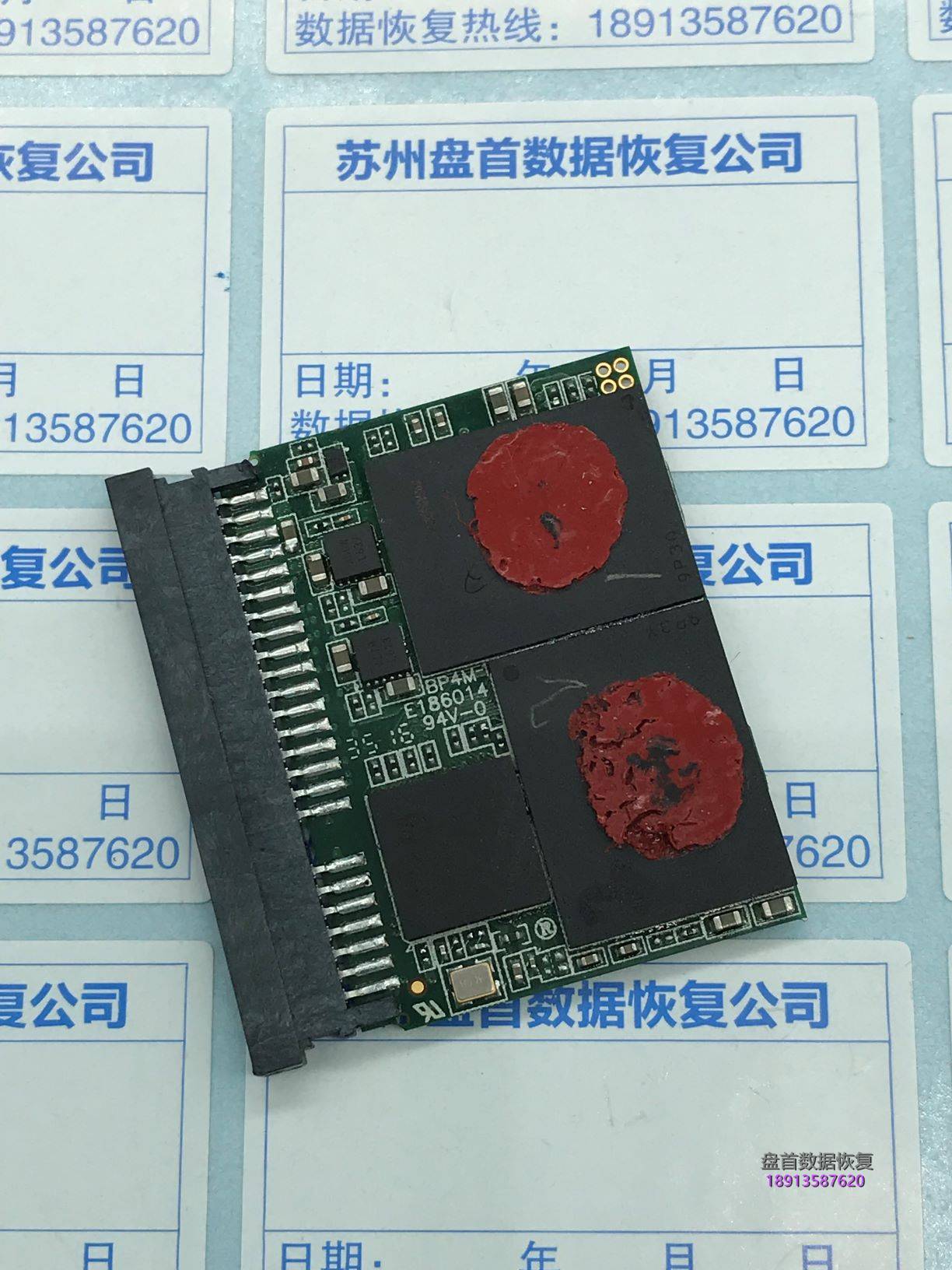 雷克沙CFast 2.0 3600X高速CF卡损坏无法识别芯片级数据恢复完美成功