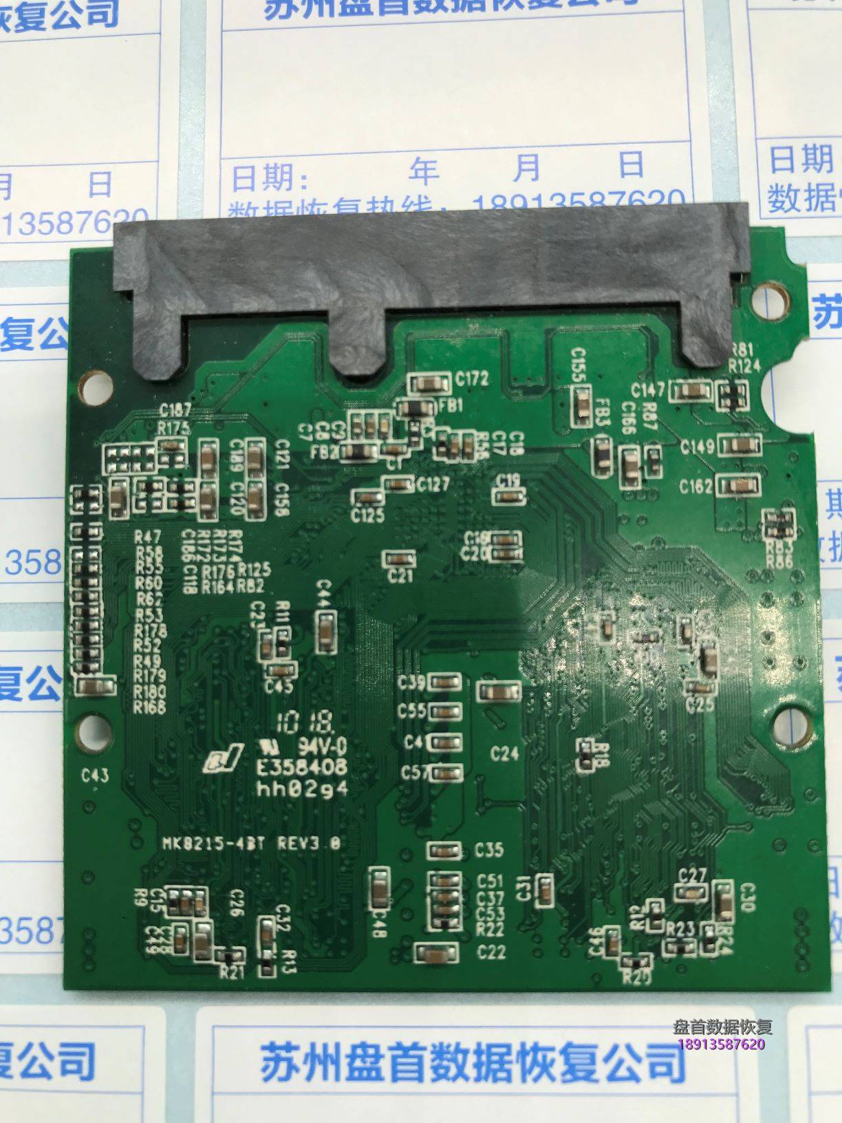 MAS0902A联芸主控SSD突然损坏无法识别金胜维128G固态硬盘数据恢复成功