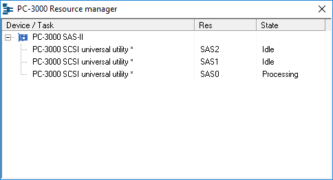 PC3000-SAS/SCSI(蓝卡)服务器硬盘数据恢复