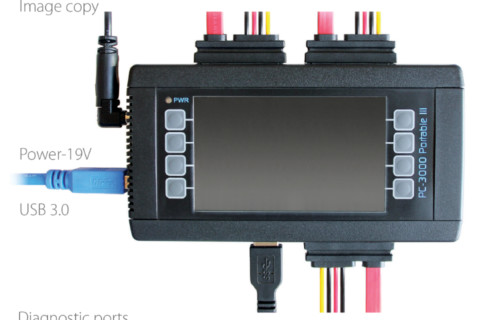 PC-3000 Portable III简称(P3) PCIe SSD/NVMe协议SSD数据恢复设备