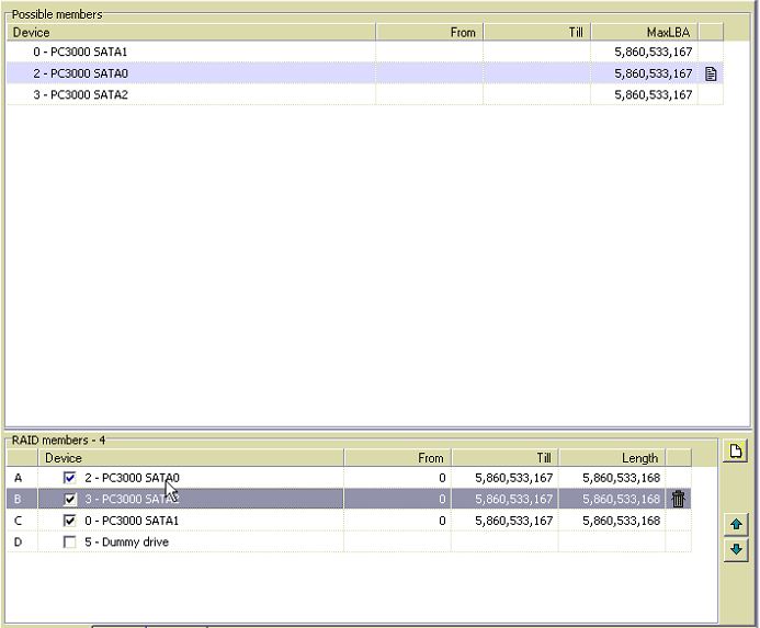 PC-3000 DE. Data Extractor RAID Edition LaCie Big 4 Quadra Raid 的解决方案