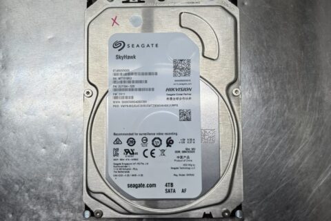 ST4000VX005-2LY104-报LED两次后敲盘停转的处理方法