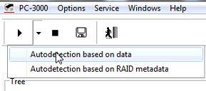 PC-3000 DE. 数据提取器 RAID Edition. 如何从包含三个驱动器的 RAID5 阵列中恢复数据，其中一个驱动器的数据已过期（我们不知道是哪一个）？