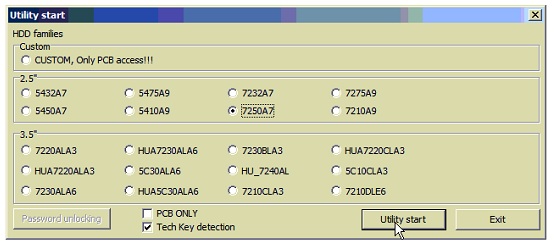 使用解决PC-3000 HDD 日立Hitachi ARM硬盘的翻译器问题和硬盘ID问题