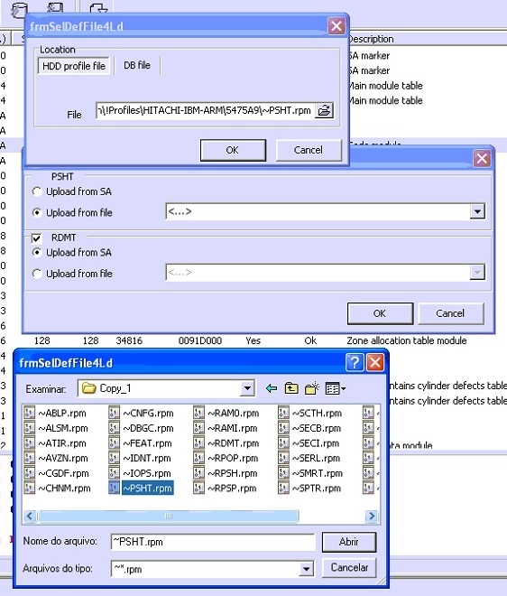 使用解决PC-3000 HDD 日立Hitachi ARM硬盘的翻译器问题和硬盘ID问题