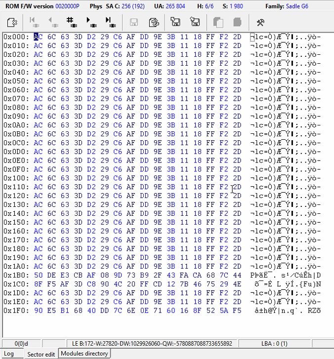 PC3000 HDD Western Digital有关如何解密硬件加密数据的分步指南