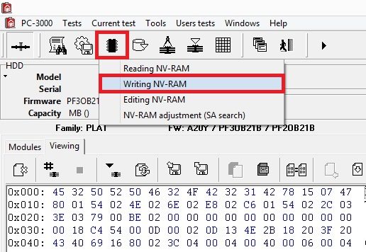 使用PC-3000 for HDD解决日立IBM硬盘NVRAM问题的数据恢复