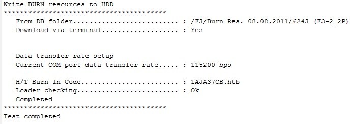 PC-3000 for HDD. Samsung HDD如何使用BURN
