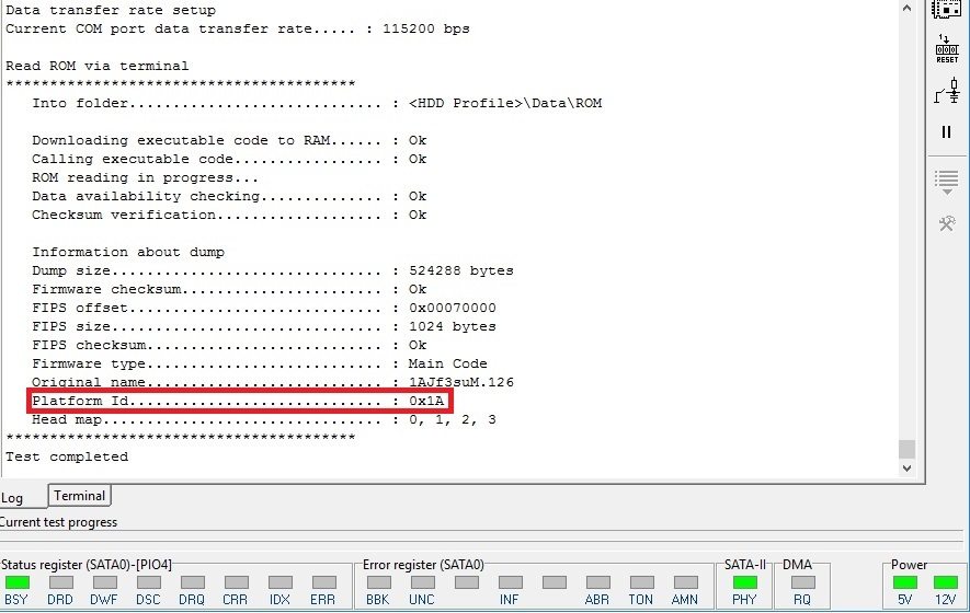PC-3000 for HDD. Samsung HDD如何使用BURN