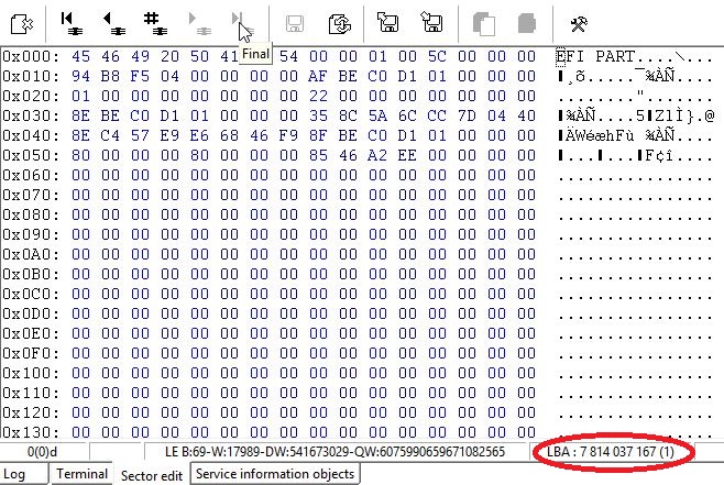 硬盘容量显示不正确如何使用PC-3000 for HDD. Seagate F3设置最大LBA地址值