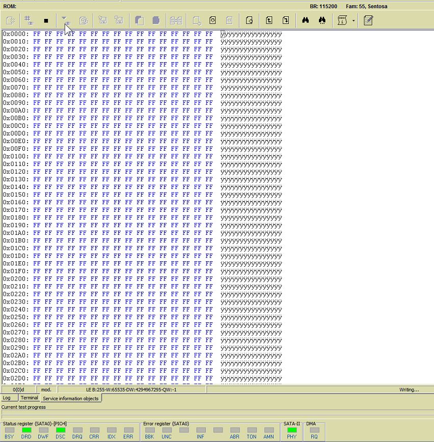 使用PC-3000修复希捷F3 Sentosa家族终端提示”SIM Error 1009 RW Error 00000080″错误