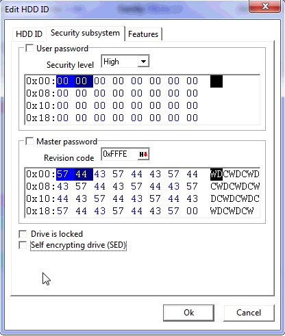 PC-3000 for HDD. Western Digital西部数据硬盘30模块在锁定FBLite驱动器的情况下访问阻塞